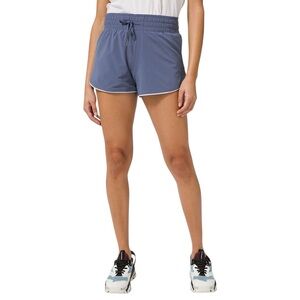 LULULEMON Choose a Side Reversible 3" Short in Ink Blue / Daydream